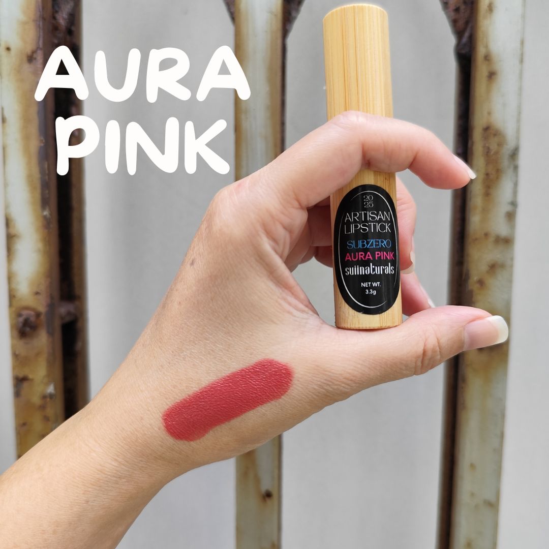 SUIINATURALS SUBZERO LIPSTICKS