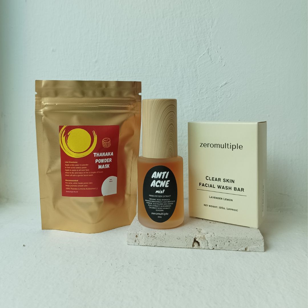 Bacterial Acne Clear & Smooth Set