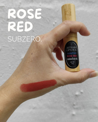 SUIINATURALS SUBZERO LIPSTICKS