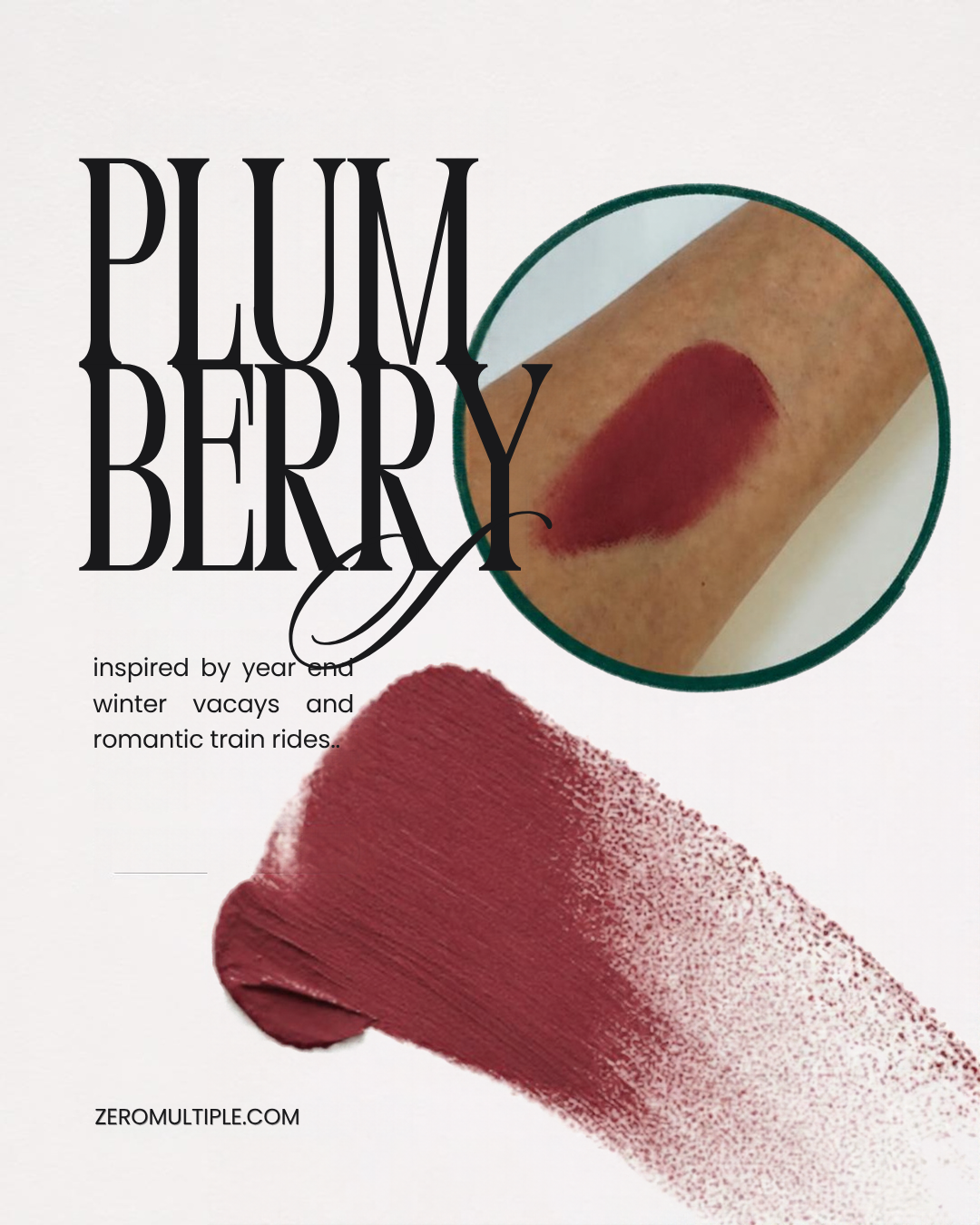 Holiday Lipstick Duo – Plum Berry &amp; Rose Tint