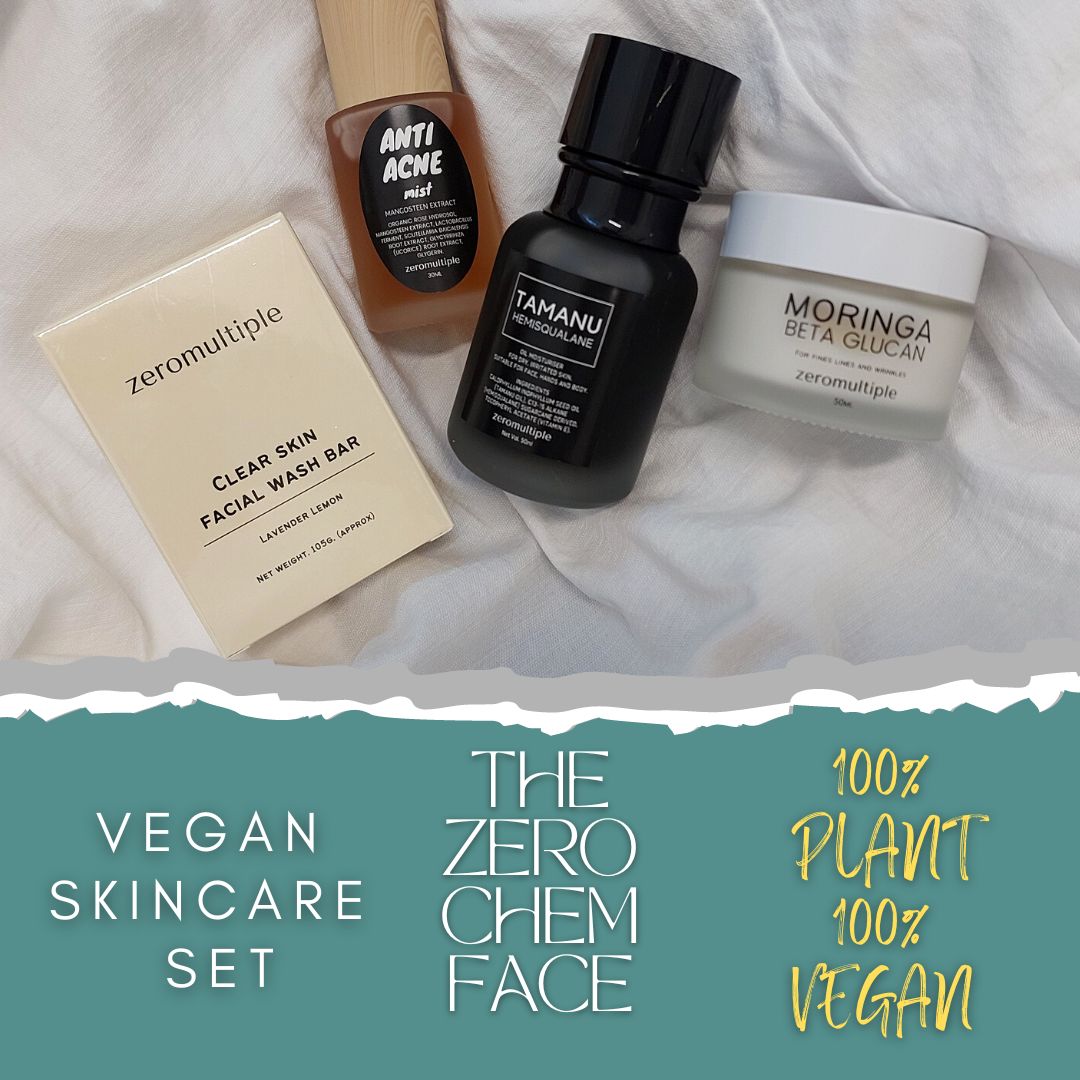 Insta SVF VEGAN SKINCARE SET THS face set