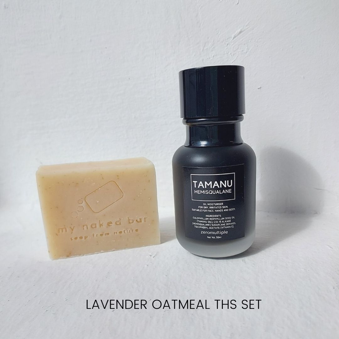 Lavender Oatmeal THS set